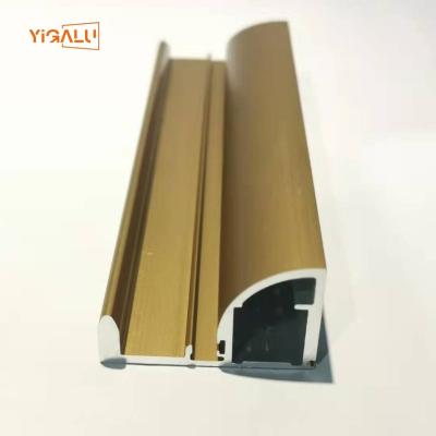 China Cabinet doors frame OEM furniture accents aluminum profile closet door aluminum frame profile kitchen cabinet door aluminum profile for sale