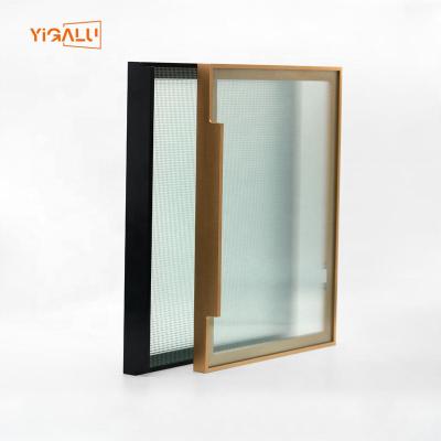 China Cabinet doors frame China manufacturer European aluminum profile wine cabinet aluminum door frame profile Furniture Cabinet Aluminum Frame for sale