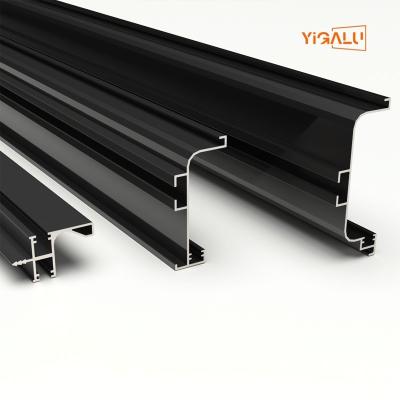 China Handless kitchen cabinet North America kitchen cabinet LED type aluminum profile for sale