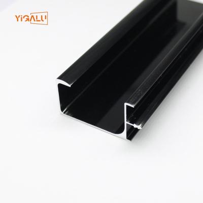 China Modern High quality anodized colors kitchen shutter aluminum profile handle for sale