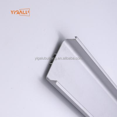 China Handless kitchen cabinet Fashion handless kitchen cabinet design gola aluminum handle profiles for sale