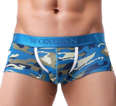 China Antibacterial Shark Fashion Camouflage Boxer Briefs QUICK DRY BOXER GIVES Men's Breathable Underwear for sale