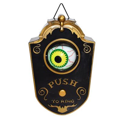 China Halloween Thanksgiving Eyeball Halloween Decor Doorbell with Spooky Sounds, Trick or Treat Event for Kids, Haunted House Halloween Party Prop for sale