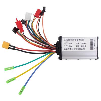 China 100% Brand 36V 48V 500W Controller MR-100 LCD Display Meter Dashboard Controller cable Kit For Kugoo M4 Electric Scooter Accessories for sale