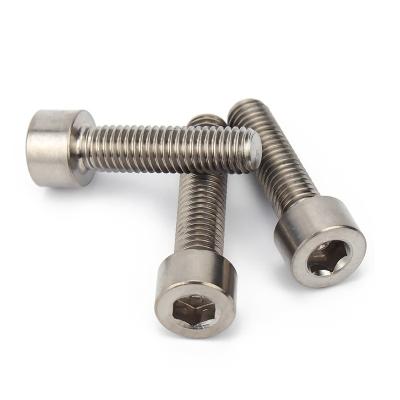 China Customized wholesale gr2 M8x20 25mm socket cycle safety allen head titanium bolt for BMX stem bike screws bicycle stem bolts Te koop