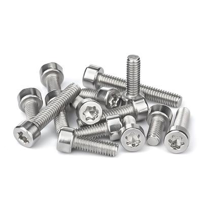 China Cheap HEX Fasteners M3 M4 M5 M6 M8 M10 GR2 GR5 Torx Head Titanium Screws for sale