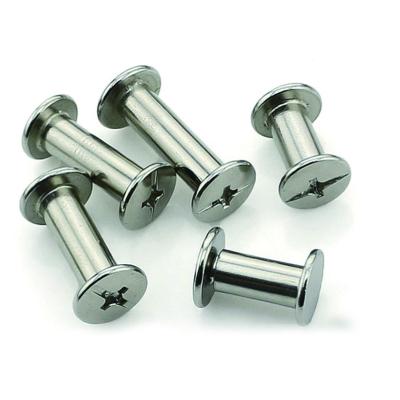 China Factory wholesale 20mm post m5 screw stainless steel 2m chicago flat screw for sale