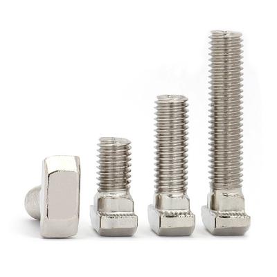 China Hot Sale Stainless Steel Fasteners Chinat Head Bolt m12 m8 T-bolts 1/2 T-bolt -13 for sale