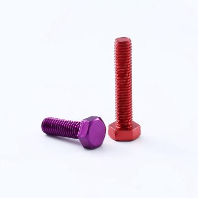 Китай Aluminum Alloy Hot Fasteners Aluminum Alloy 6061 7075 Hex Bolt And Nut Hex Screw продается