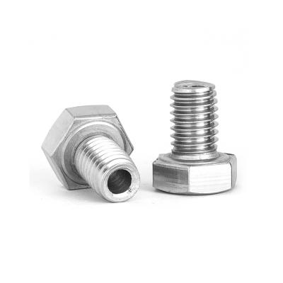 Chine Popular Stainless Steel Fastener M8 M10 Hex Head Cavity Bolt à vendre