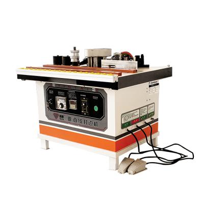 China Building Material Stores Professional Mini Woodworking Manual Edge Banding Machine for sale