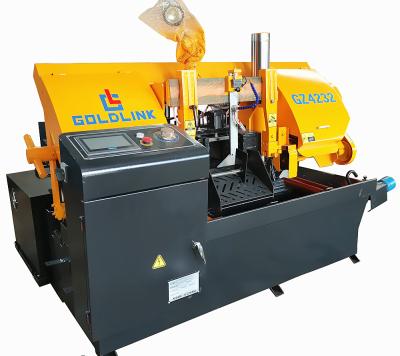 China Horizontal Bandsaw CNC Hydraulic Iron Steel Metal Cutting Automatic Band Saw Machinery for sale