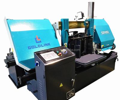 China Building Material Stores GZ4250 GZ4252 Hot Selling Full Automatic CNC Metal Cutting Steel Band Saw Machinery for sale