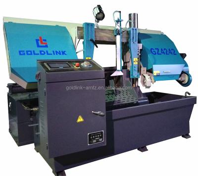 China Building Material Shops CNC Automatic Band Saw Machine Metal Cutting for sale