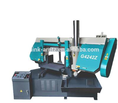 China Metal Cutting Horizontal Revolving Miter 45 Degree 60 Degree Miter Angle Metal Band Saw Machine for sale