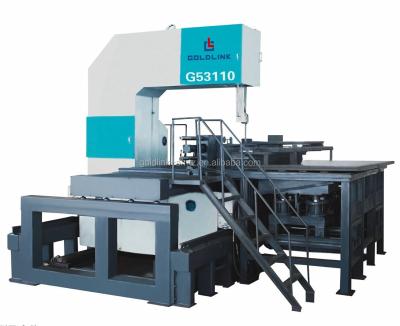 China Building Material Shops GOLDLINK Steel Aluminum Vertical Sawing Band Saw Machine for sale