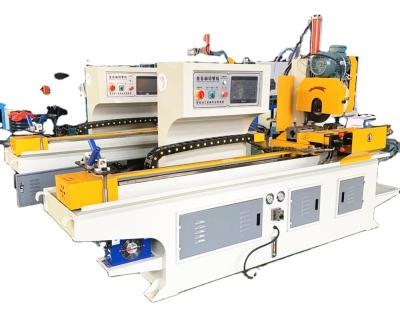 China Solid Cutting Iron Steel Pipe and Metal Cutting Iron Bar Automatic Circular Saw Machine for sale