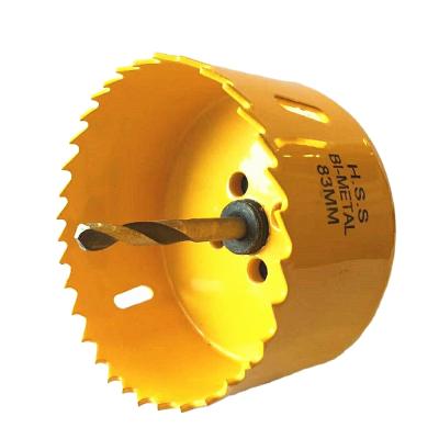 China High Speed ​​Steel Bimetal Hole Drilling Machine Bits Hole Saw for sale