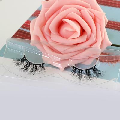 China Natural soft eyelash mink eyelashes and eyelashes packging with magnet for sale