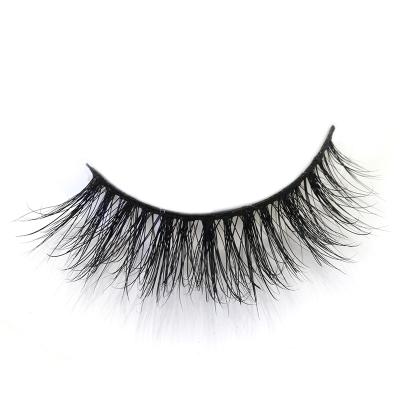 China Classic Fan Eyelashes Natural Soft Magnetic Mink Eyelashes for sale