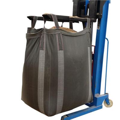 Китай PP Woven Fibc Packing 1 Ton Bulk Bag Plastic Container Black Cross Corner Big Bag продается