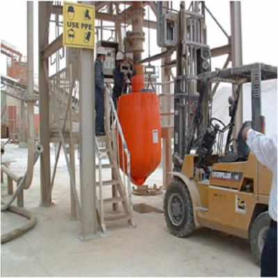 Chine Heavy duty PVC Reusable bulk Bag for Oil industry Petroleum exploitation to store bentonite and barite à vendre