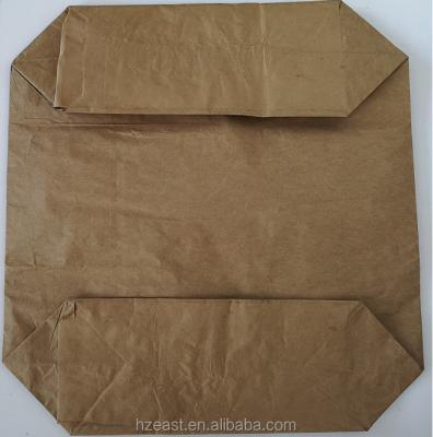 Китай Multi-layer square bottom Kraft Paper Bag with Valve seal for packaging Flour, cement, mortar, silica fume продается