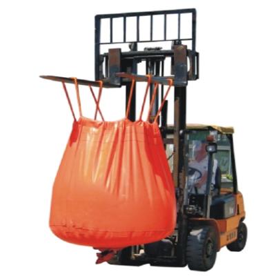 China Collapsible and recyclable PVC big bag PVC bulk bag for granule and lump in fields of industry zu verkaufen