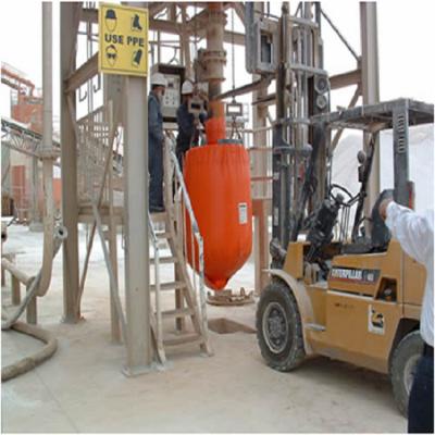 China Heavy duty PVC Reusable bulk Bag for Oil industry Petroleum exploitation to store bentonite and barite for sale