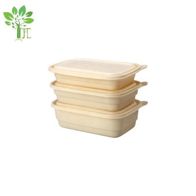 China Disposable Biodegradable Disposable Containers Lunch Bowl For Restaurants for sale