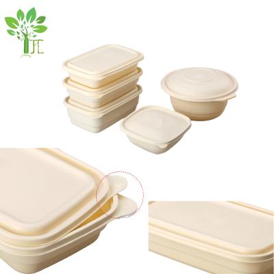 China Wholesale High Quality Biodegradable Disposable Cornstarch Newborn Baby Food Container for sale