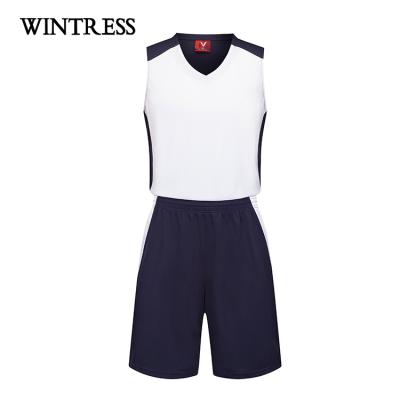 China Wholesale china factory price breathable custom design new basketball shirt and shorts basketball team uniform for sale