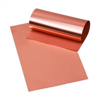 China Industry Manufacturer Export High Quality C11000 Pure Copper Coil 99.99% Copper Foil for sale