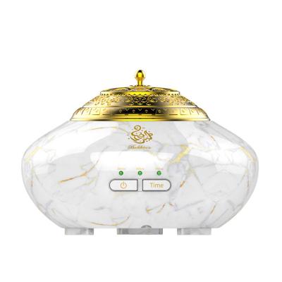 China Chinese Wholesale USB Aromatherapy Diffuser Luxury Marble Ceramic Electronic Incense Incense Burner Mini for sale