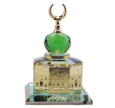 China Best of India Selling Gift Arab Muslim Ramadan Party Craft Souvenir Crystal Cubic Stone Transparent Architecture Business for sale