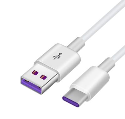 China Fast Charging Type-c Mobile Phone 1m 3feet 5A USB Data Cable For Samsung s8 s9 s10 fast charging usb data type c cable for sale