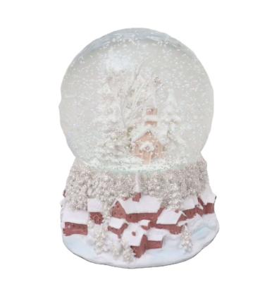 China 2022 Europe Christmas Snow Globes Twinkle Twinkle Snow Globe Lantern with Musics for Christmas Decorations and Snow Globe Collection for sale