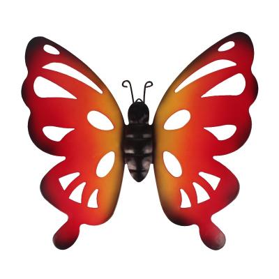 China Custom Metal Butterfly Wall Art from Europe, Inspired Hanging Wall Decor Sculpture for Indoor and Outdoor, 3 Packs for sale