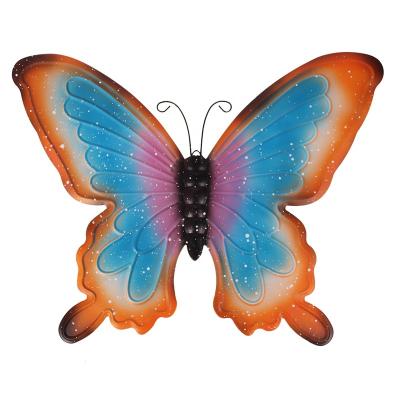 China Custom Wall Art Inspirational Butterfly Wall Decor Europe Metal Sculpt Hang Indoor Outdoor for Home, Living Room, Garden for sale