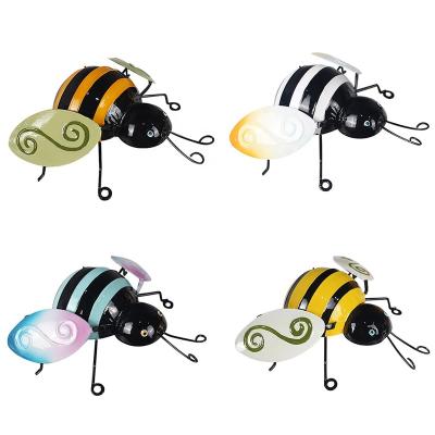 China Custom Europe Lakeside Collection Decorative Metal Bee Garden Accents - Lawn Ornaments - Set of 4 for sale