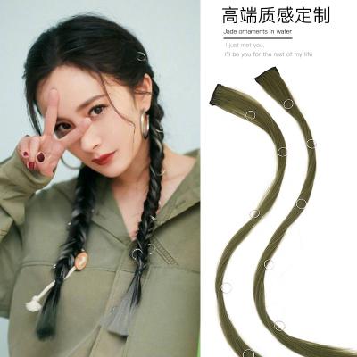 China Style: European and American style celebrity with the same hair accessories during ear dyed wig hairpin braided headband braid ring buckle dirty hair ring female for sale