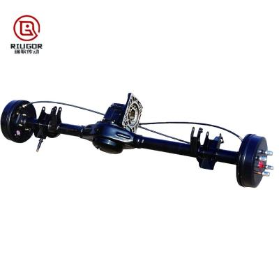 China Electric Car Customized Spare Parts Integrated Chain Drive Rear Axle for sale