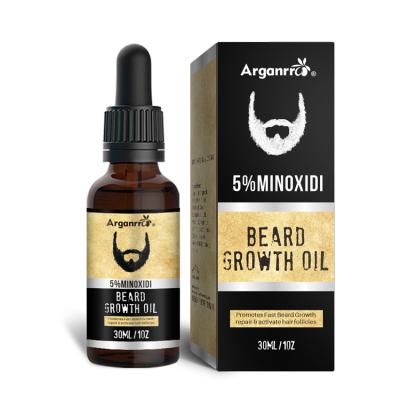 China Moisturizing Organic Best Men's Beard Growth Oil Growth Kit Beard Care Products Custom Label Beard Oil for sale