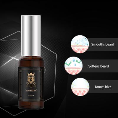 China Moisturizing Men Care Beard Growth Serum Kit Pure Natural Bulk Label Beard Serum Moisturizer Mustache Softener Products Bulk Label for sale