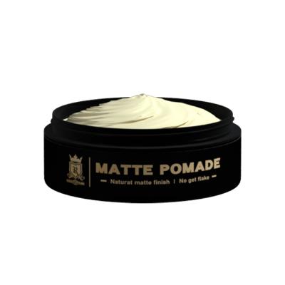 China Free Samples Private Label Clay Men Hair Matte Hair Pomade Barber Hair Wax High Quality Organic El Cabello Para Cera Haar Wax for sale