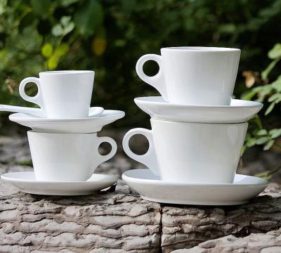 China Sustainable High Quality Porcelain Coffee Mug Sets for sale