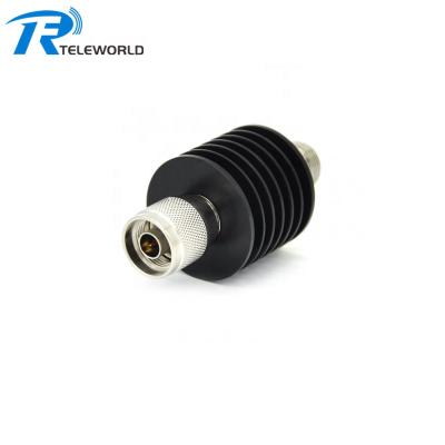 China 10W Type RF Microwave N Attenuator 18GHz 3dB 6dB 10dB 20dB 30dB for sale