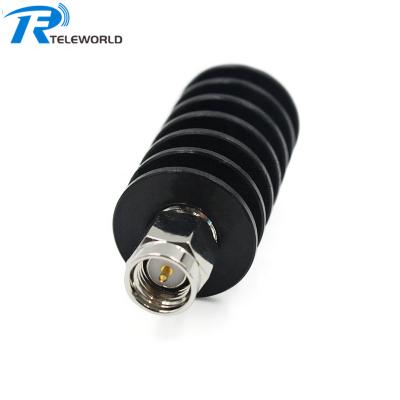 China RF Microwave DC - 6GHz 1-40dB 50 Ohm SMA Male To SMA Female 10W RF Coaxial Attenuator for sale