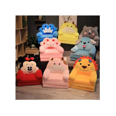 China 2021 contemporary filling children's sofa three-storey pure cotton two-storey animal sofa cover beautiful for sale