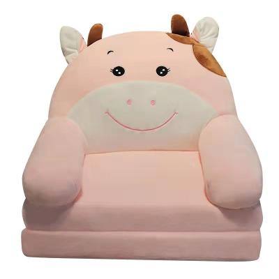 China Contemporary hot sale plush baby sofa seat mini sofa for child children and kids children furniture folding cartoon sofa for sale